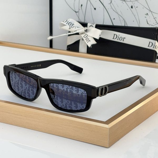 Dior Mirror Leg Stereoscopic Logo Acetate Fibre sunglasses Top quality  (Perfect Replica） - Image 10