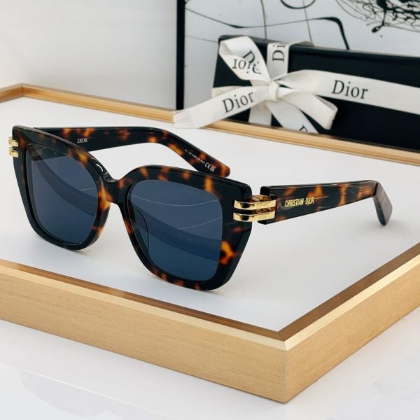 Dior Acetate Fibre Lrregular Lens sunglasses Top quality (Perfect Replica） - Image 2