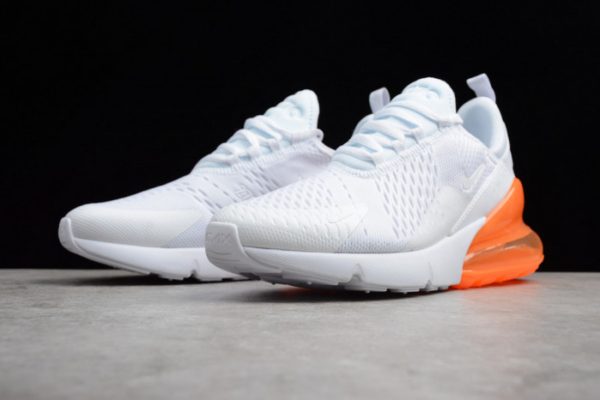 Nike Air Max 270 White Orange black AH8050-102 - Image 2