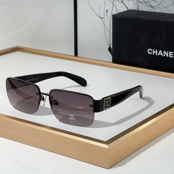 Chanel  Half frame Sunglasses Top quality （Replica）