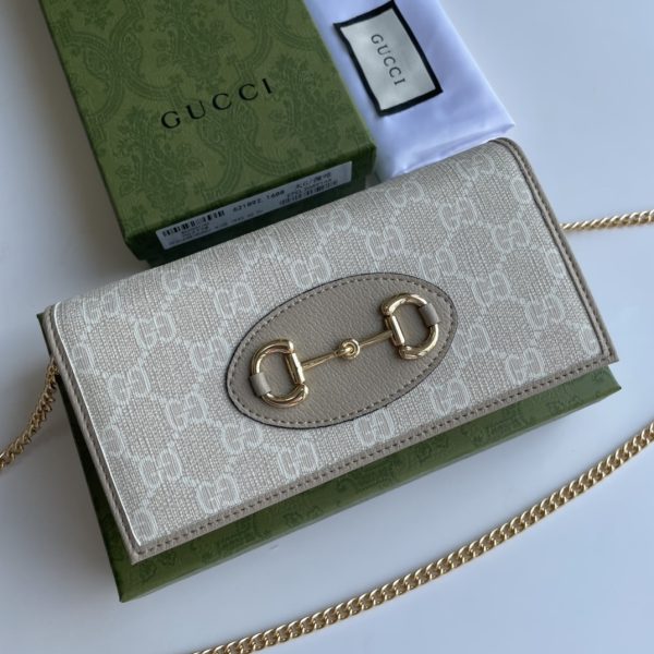 Gucci 1955 Horsebit Chain Wallet（Replica） - Image 10