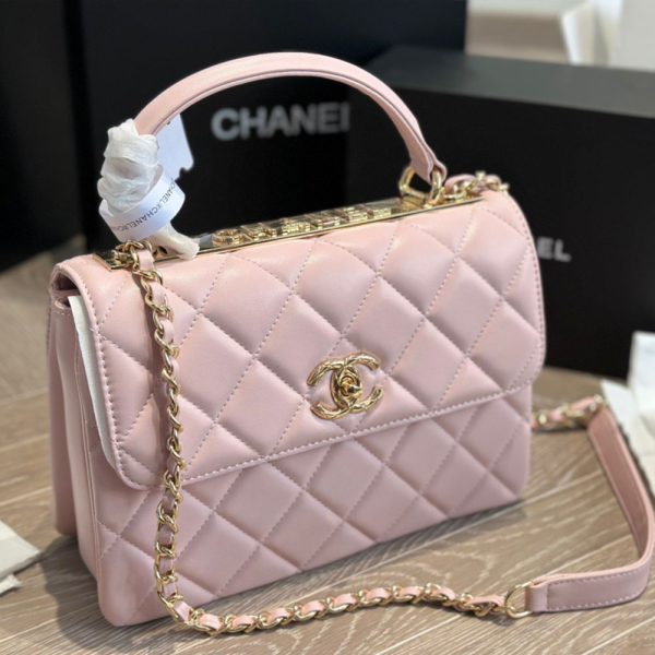 Chanel   Trendy CC Relief Handle Bag(Replica) - Image 4