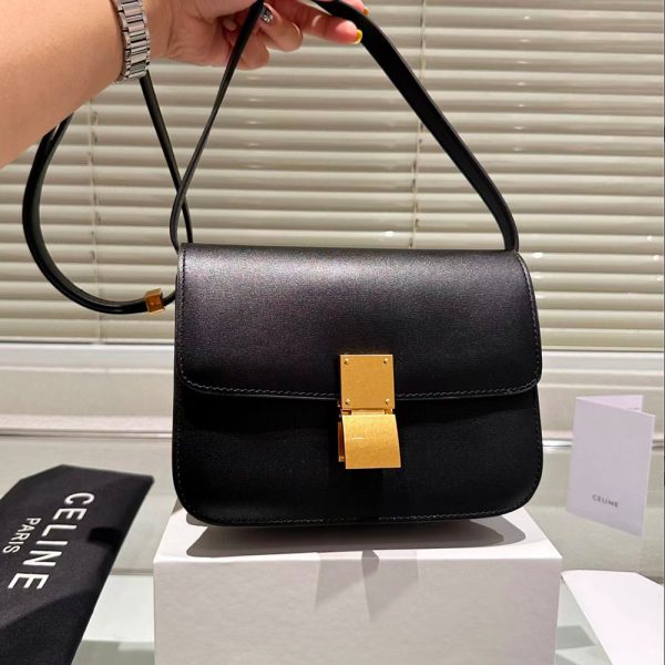 CELINE Liege Calfskin Box Flap Bag(Replica) - Image 2