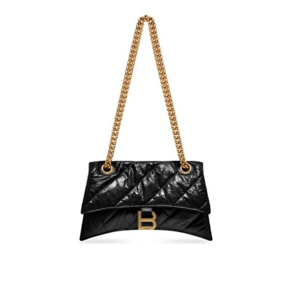 Balenciaga Crush Quilted Leather Bag