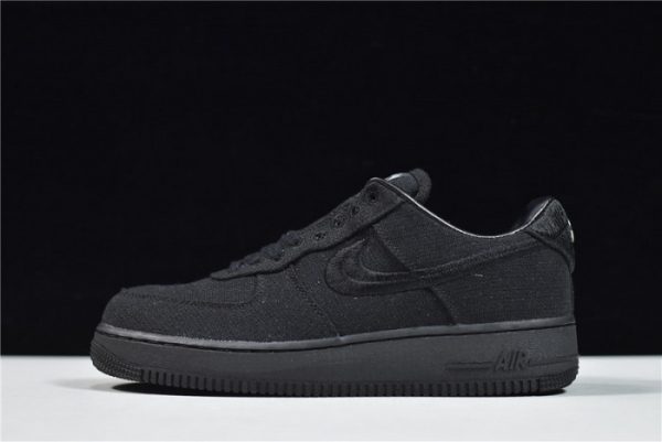 Nike Air Force 1 Low Stussy Black CZ9084-001 - Image 2