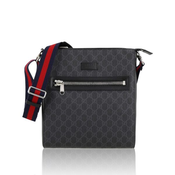 GUCCI Classic Canvas&Leather Crossbody Bag (Replica)