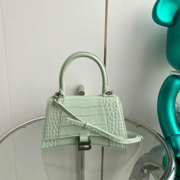 Balenciaga Hourglass Mini&Small Top Handle Bag(Replica) - Image 9