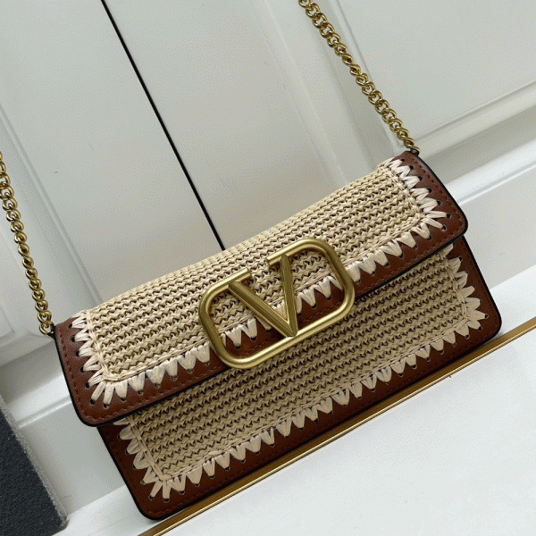 Valentino Raffi Straw Bags  (Replica) - Image 4