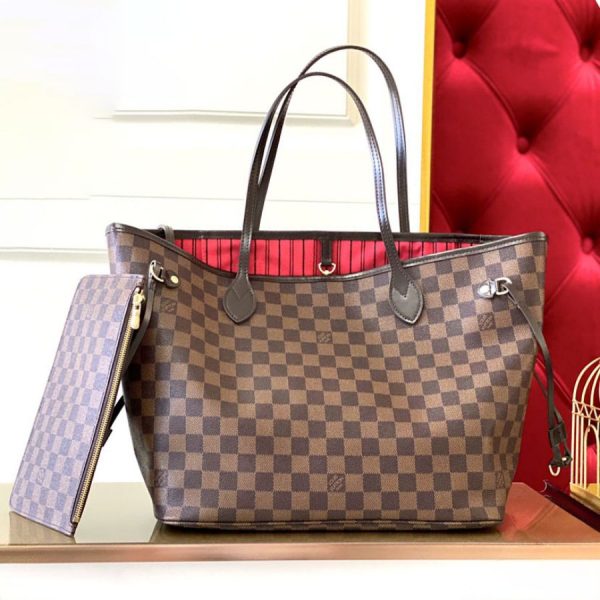 Louis Vuitton LV Neverfull Monogram Damier MM&GM N41357 (Replica) - Image 3