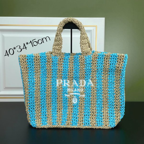 PRADA Crochet tote bag(Replica) - Image 4