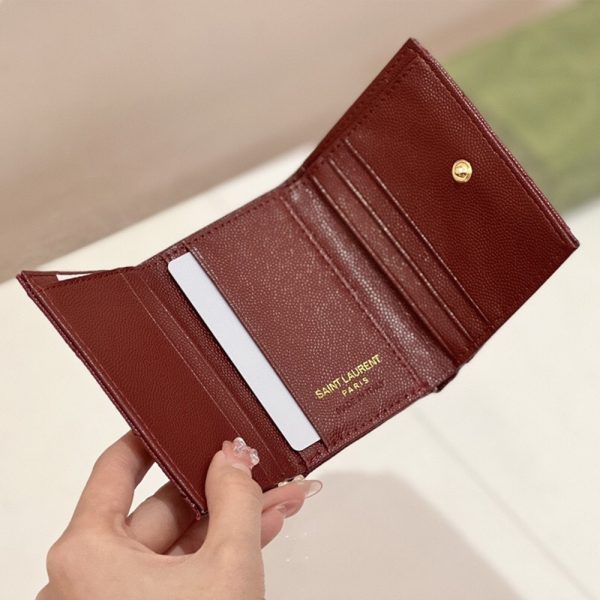 Saint Laurent YSL Leather Card Holder (Replica) - Image 4