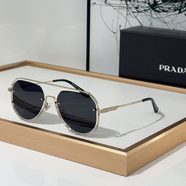 Prada Fully Transparent  sunglasses Top quality （Replica） - Image 5