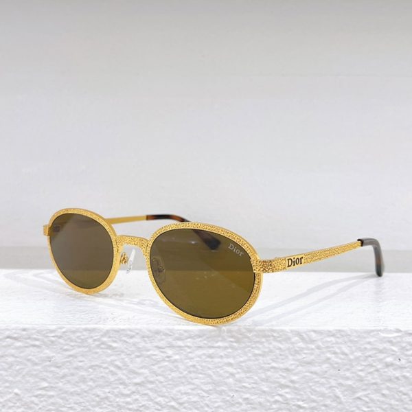 Dior Slim Metal Gold Frame sunglasses Top quality (Perfect Replica） - Image 3