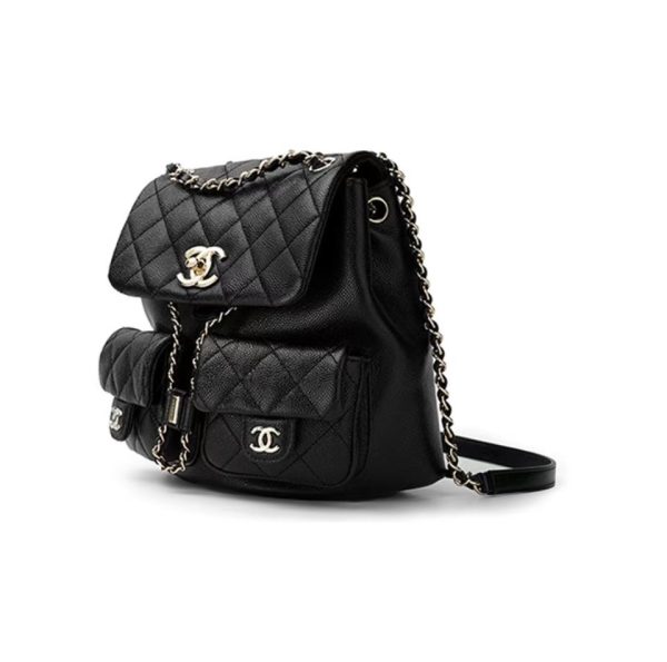 Chanel Caviar Double Pocket Backpack  (Replica) - Image 2