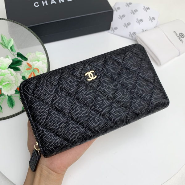 Chanel Classic Zipper Long Wallet(Replica) - Image 3