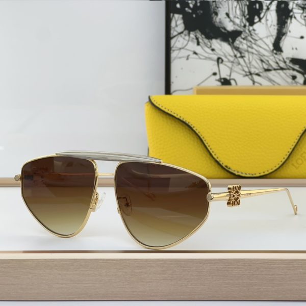 Loewe Oval Sun Protection Sunglasses Top Quality（Replica） - Image 4