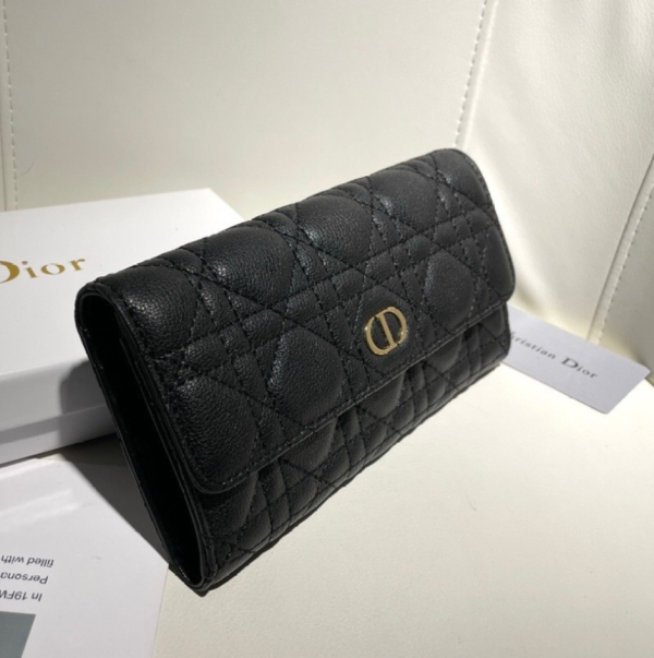 Dior Caro Long Wallet(Replica) - Image 3