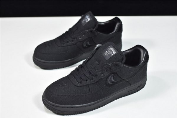 Nike Air Force 1 Low Stussy Black CZ9084-001 - Image 16