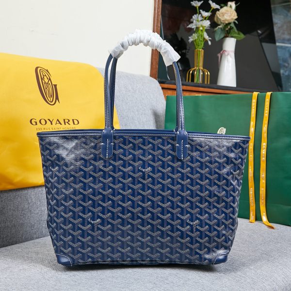 Goyard artois bag navy blue