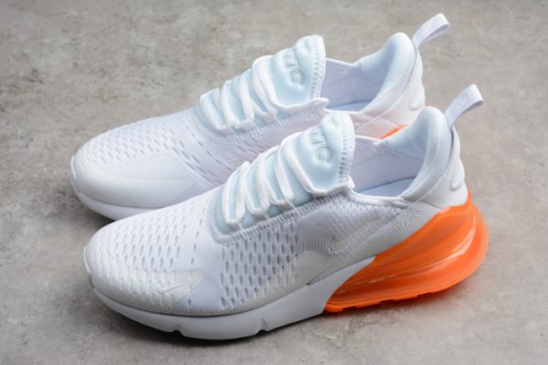 Nike Air Max 270 White Orange black AH8050-102 - Image 5