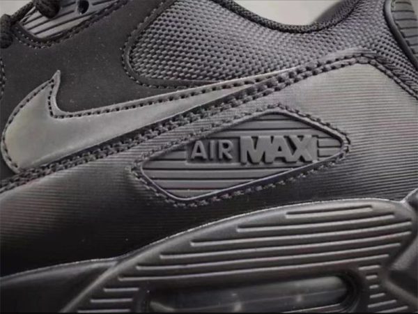 Nike Air Max 90 Leather Triple Black (2020) CZ5594-001 - Image 6