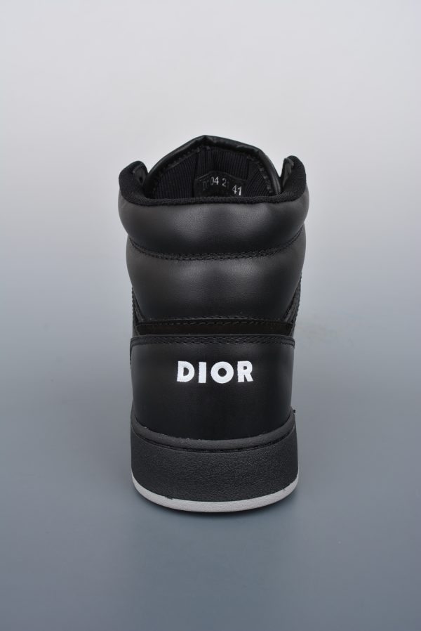 Dior B27 Sneakers High-Top Black (AAA High Quality Version) - Image 4