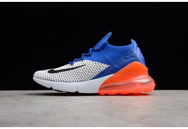 NIKE AIR MAX 270 FLYKNIT RACER BLUE/TOTAL CRIMSON AO1023-101