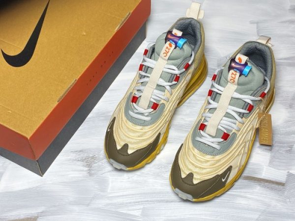 Travis Scott x Nike Air Max 270 React CT2864-200 - Image 13