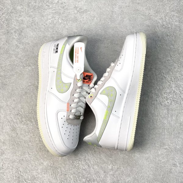 Nike Air Force White Green - Image 3