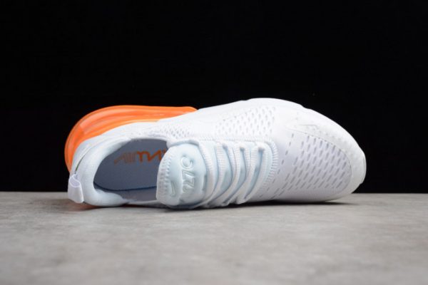 Nike Air Max 270 White Orange black AH8050-102 - Image 12