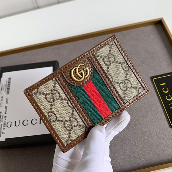 Gucci Unisex GG Card Holder（Replica） - Image 3