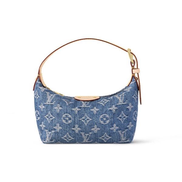 Louis Vuitton LV HILLS POCHETTE Denim Handbag M82949(Replica)