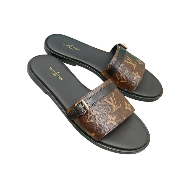 Louis Vuitton LV Comfortable Flat Slippers  Slide Sandal (Replica)