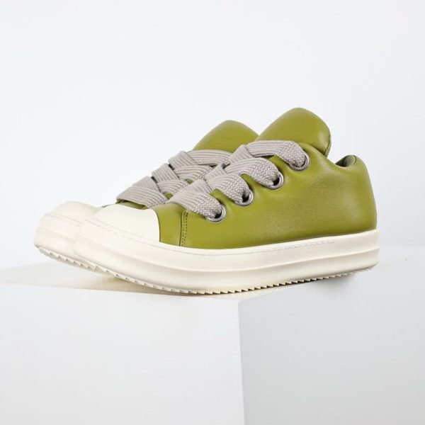 Rick Owens Rick Owens Ss25 Hollywood Jumbolace Low Sneaks (Replica) - Image 4