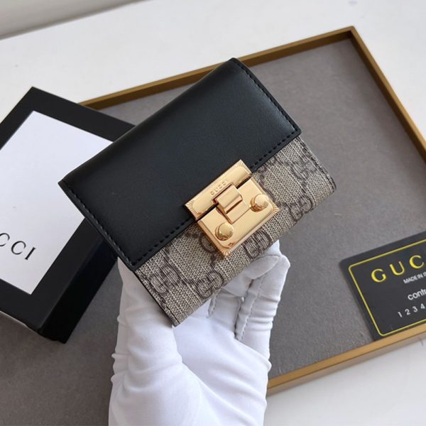 Gucci Padlock Three fold wallet（Replica）