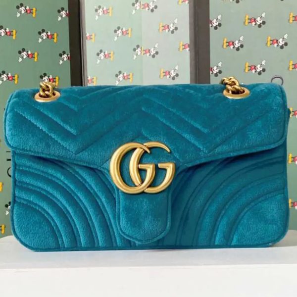 Gucci GG Marmont Velvet Small(Replica) - Image 6