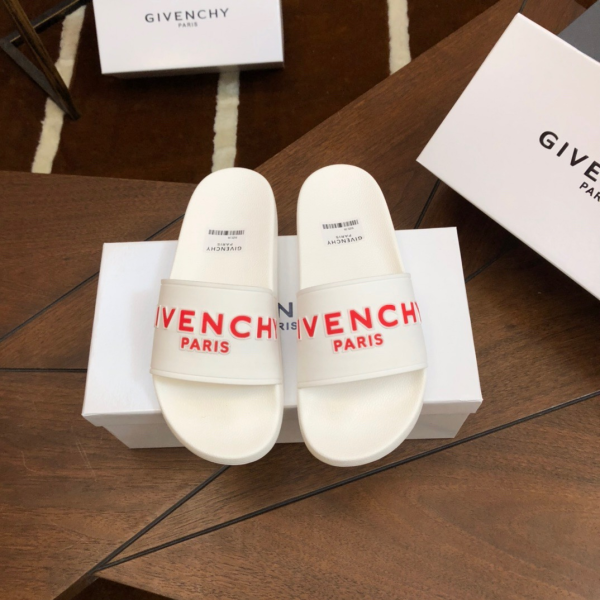 Givenchy Rubber Logo flip-flops Slide Sandal(Replica) - Image 7