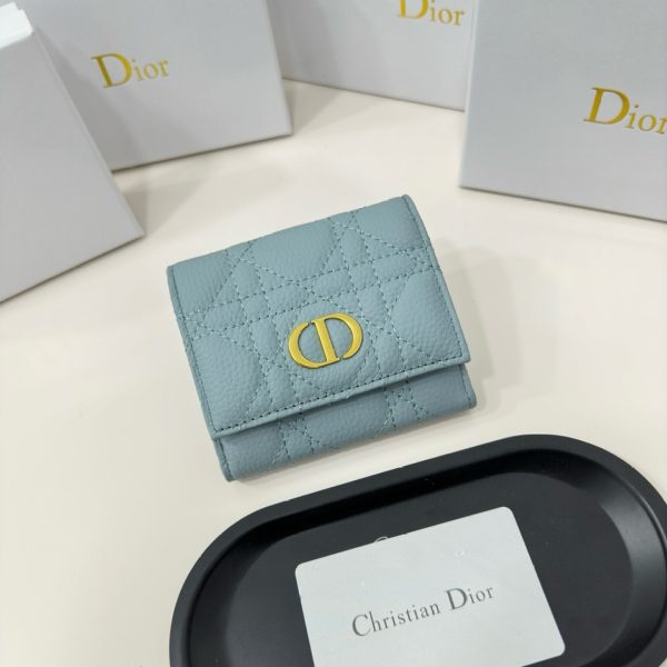 Dior Button Wallet(Replica) - Image 5