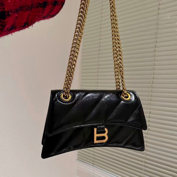 Balenciaga Crush Quilted Leather Bag - Image 3