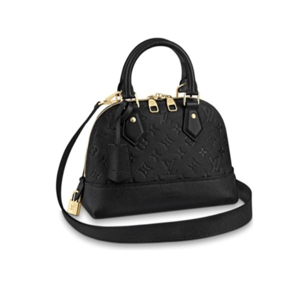 LV Alma BB 2way bag Monogram Empreinte Leather(Replica) - Image 3