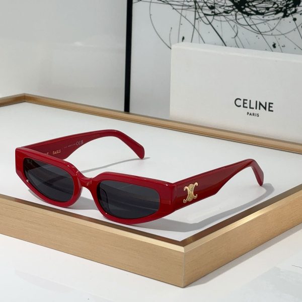 Celine  Patterned Frame  sunglasses Top quality （Replica） - Image 2