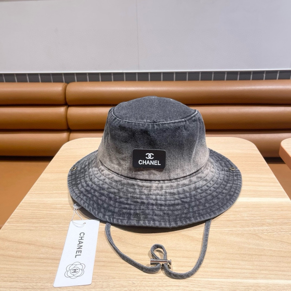 Chanel Tie Dye Old Cowboy Fisherman Hat Sunhat （Replica）