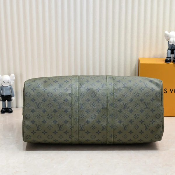 Louis Vuitton Military Green Kepall45 Travel Bag  (Replica) - Image 5