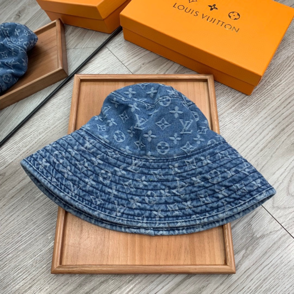 Louis Vuitton LV Cowboy Big-brimmed Fisherman Hat Sunhat （Replica） - Image 2