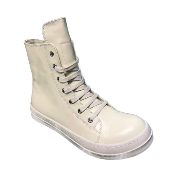 Rick Owens Drkshdw High-Top Leather Sneakers (Replica)