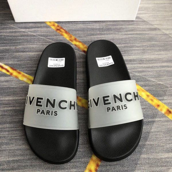 Givenchy Rubber Logo flip-flops Slide Sandal(Replica) - Image 31