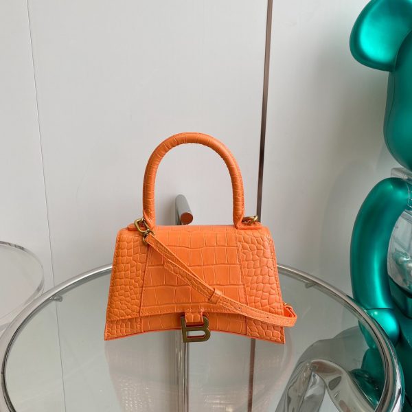 Balenciaga Hourglass Mini&Small Top Handle Bag(Replica) - Image 11