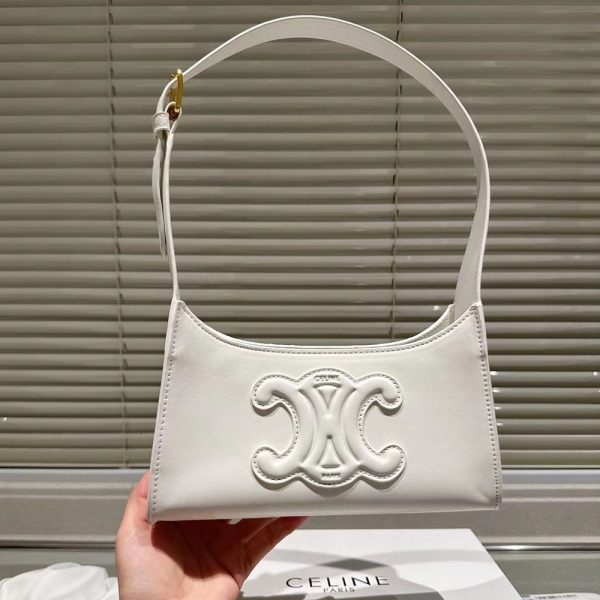 Celine Cuir Triomphe Relief Handbag(Replica) - Image 4