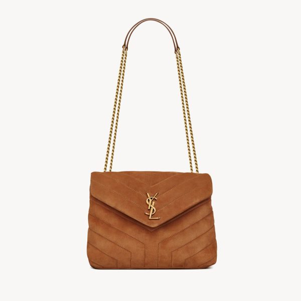 Saint Laurent LOULOU Quilted Suede Bag (Replica) - Image 3