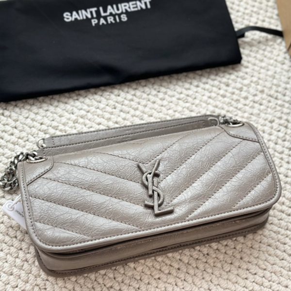 Saint Laurent YSL  Leather Chain Shoulder Bag Crossbody Bag(Replica) - Image 3